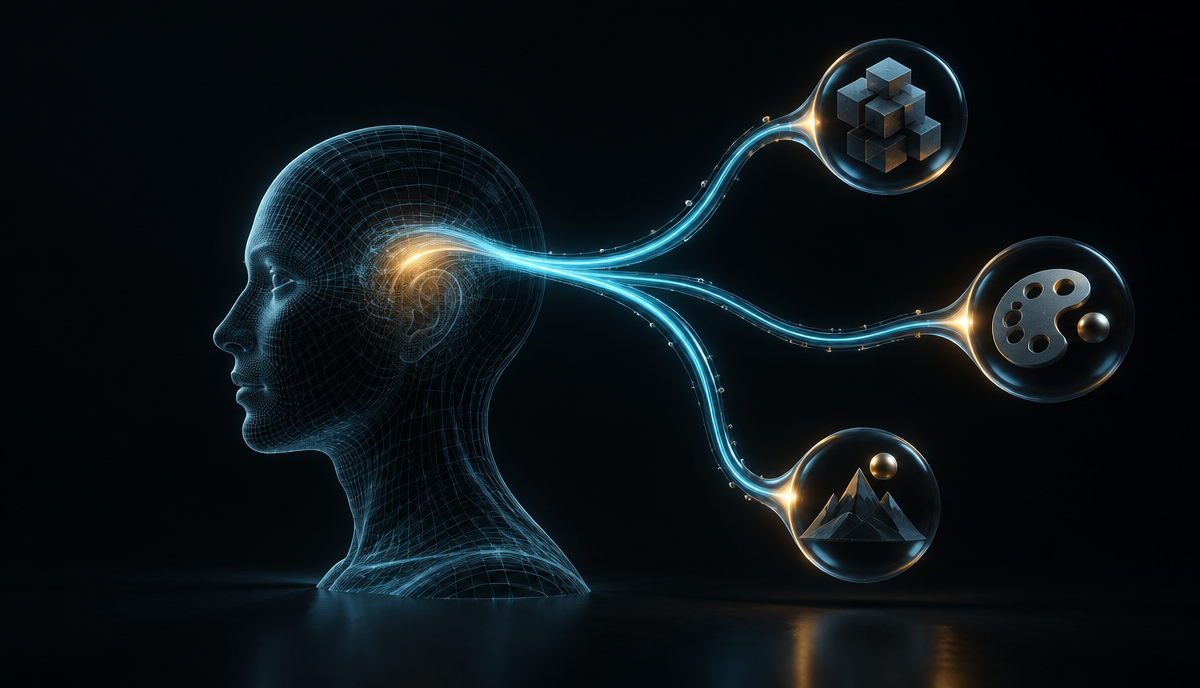 Career DNA creative career concept